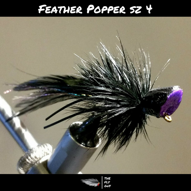 Feather Popper Tying Recipe - The Fly Guy