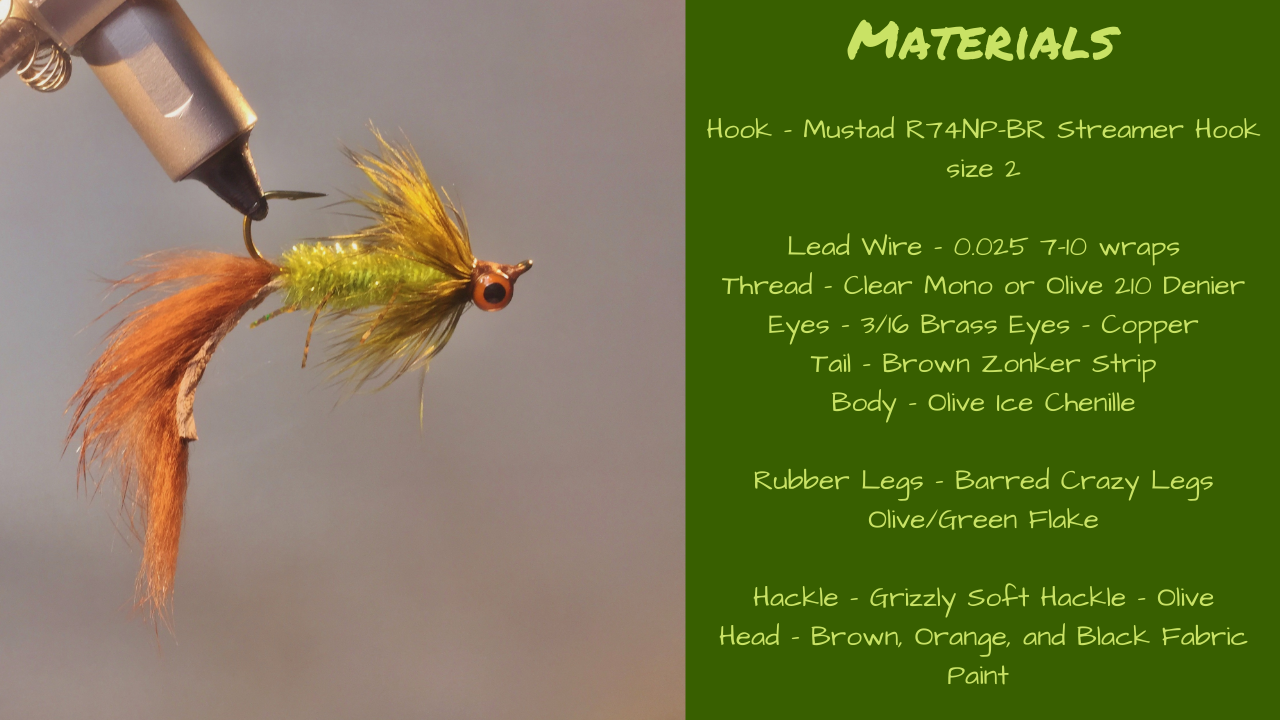 The Headstand Bass Jig Fly Tying Recipe and Tying Demo - The Fly Guy